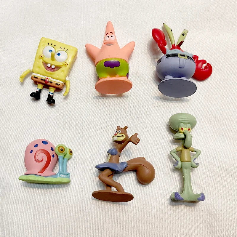 SpongeBob SquarePants 6 Figures Set - Available at 2Fast2See.co