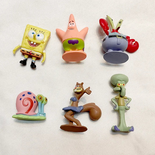 SpongeBob SquarePants 6 Figures Set - 6 Figures Set Available at 2Fast2See.co