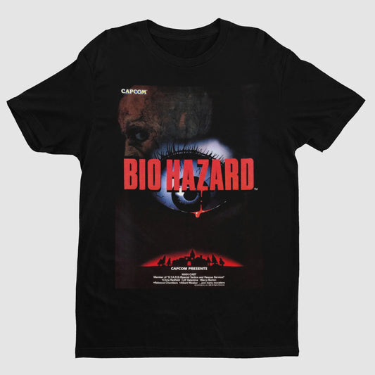 Resident Evil Bio Hazard Premium Unisex Tshirt - White / S Available at 2Fast2See.co