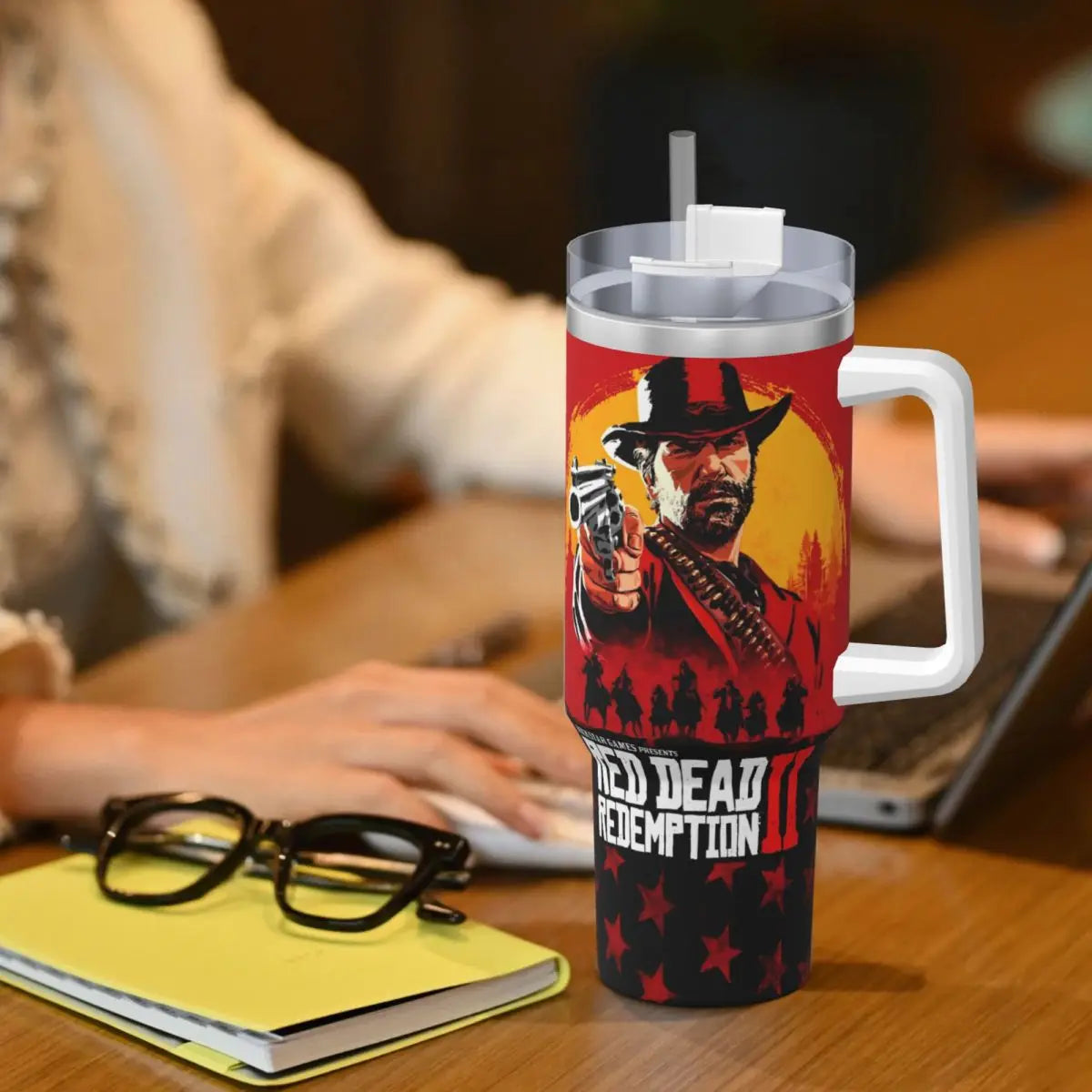 Red Dead Redemption 2 Portable Stainless Steel Thermal Drink Cups