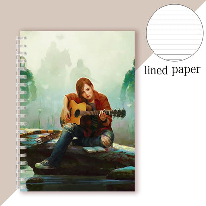 A5 Spiral The Last of Us Notebook Retro Journal Lined & Blank - Design 4 / A5 Available at 2Fast2See.co