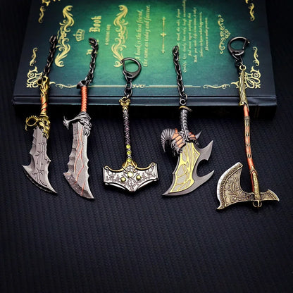 God of War 5 Keychains - Available at 2Fast2See.co