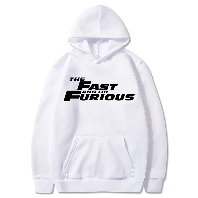 The Fast And The Furious Premium Soft Cotton Hoodie - White / S Available at 2Fast2See.co