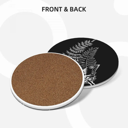 The Last of Us (Set of 4) Ellie's Tattoo Inspired V2 Ceramic Coasters Coffee Mug Coasters - Square / One Size Available at 2Fast2See.co