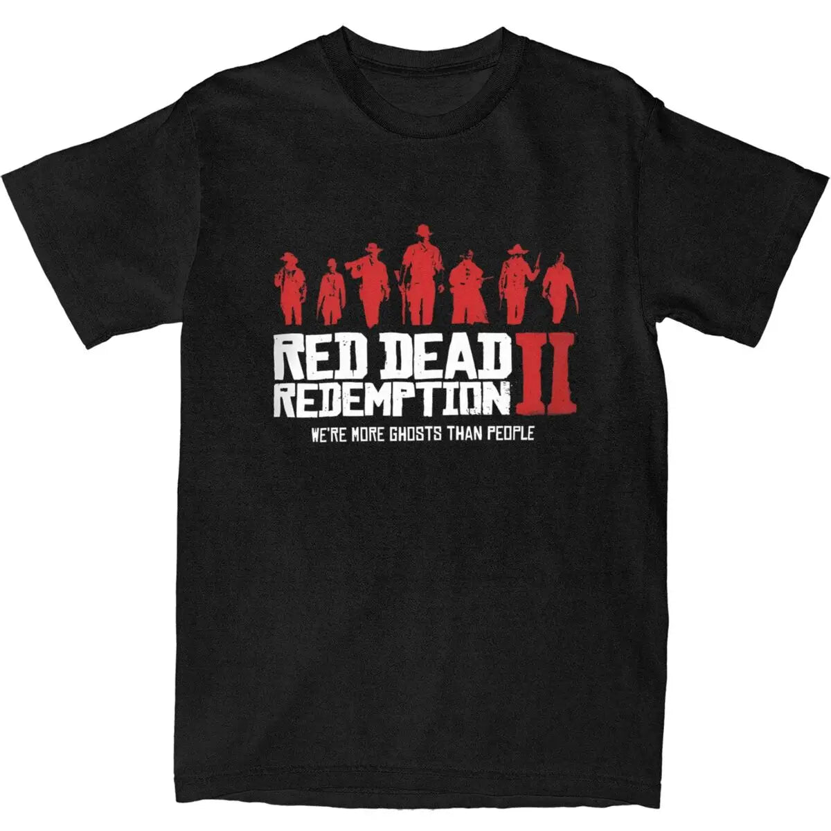 Red Dead Redemption 2 Tshirt  Gaming Popular Cotton Clothing