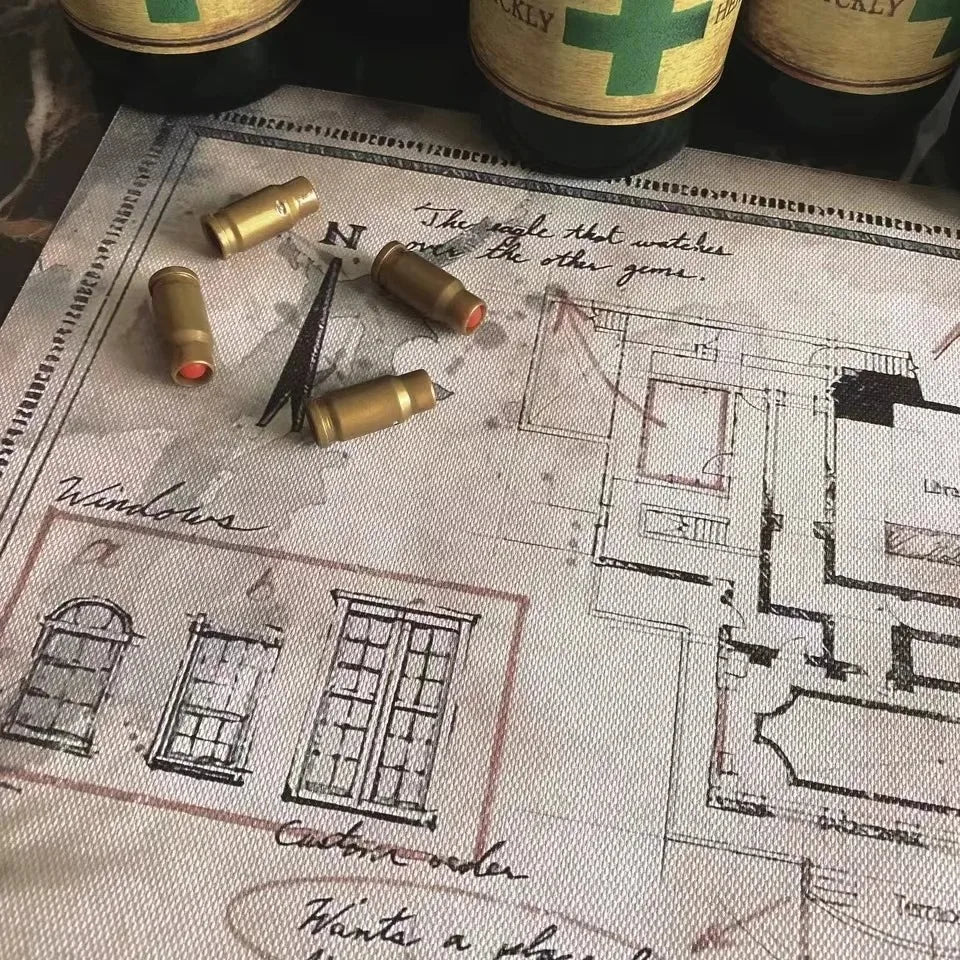 Resident Evil Spencer Mansion Plan Handmade Plan