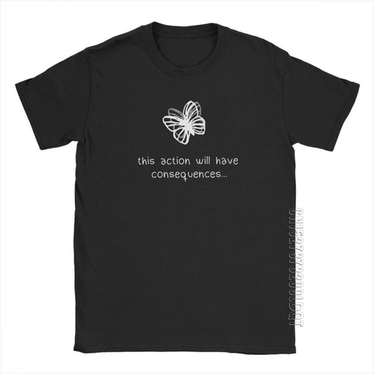 Life Is Strange Actions And Consequences Tshirt Butterfly Game Icon