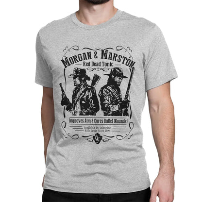 Red Dead Redemption Morgan & Marston 100% Cotton Tshirt