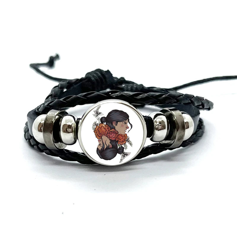 The Last Of Us - 24 Adjustable Leather Bracelets - Theme 3 Available at 2Fast2See.co