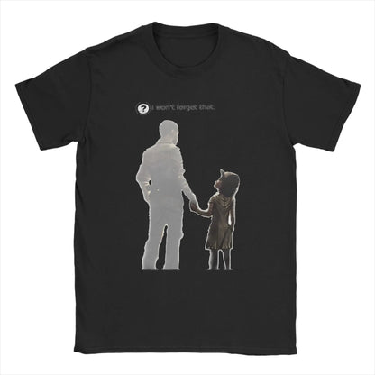 The Walking Dead I Wont Forget That Clementine  & Lee Tshirt