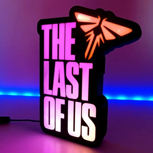The Last of Us Premium RGB Nightlight Sign Desktop Light Custom Decor for Game Room,Bedroom,Man Cave