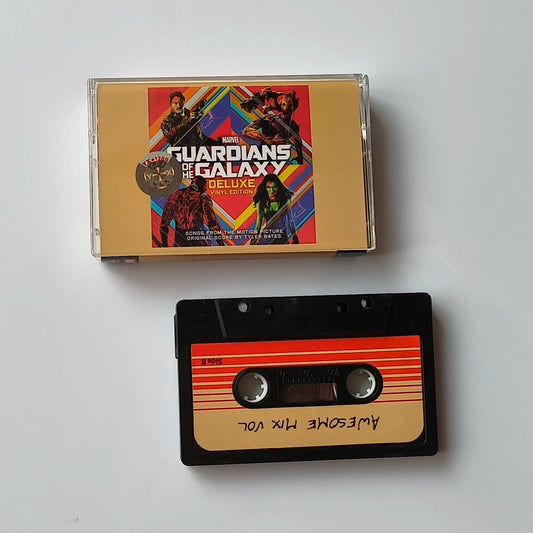 Avengers Guardians of the Galaxy Tyler Bates Music Tape Star-Lord Groot OST Album Cassettes