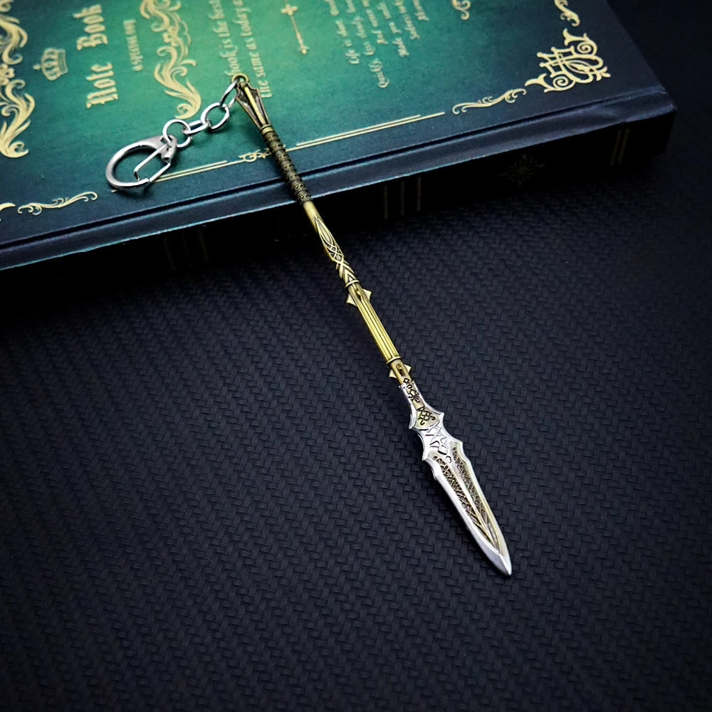 God of War 5 Ragnarok Draupnir Spear Keychain