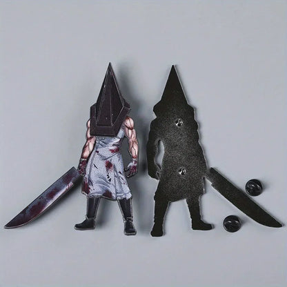 Silent Hill Enamel Pins Zinc Alloy Lapel Brooches