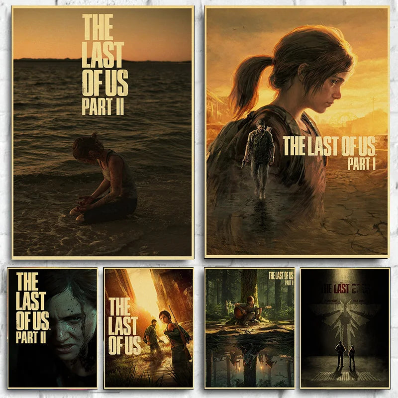 The Last of Us Ellie Part II Retro Poster - Available at 2Fast2See.co