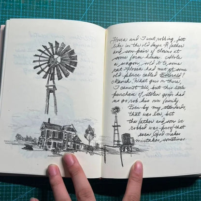 Red Dead Redemption 2 Arthur Morgan Hardcover Sew‑Bound Journal Collectible