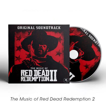 Red Dead Redemption II Game Woody Jackson Music CD RDR 2 OST Album 4pcs Compact Disc