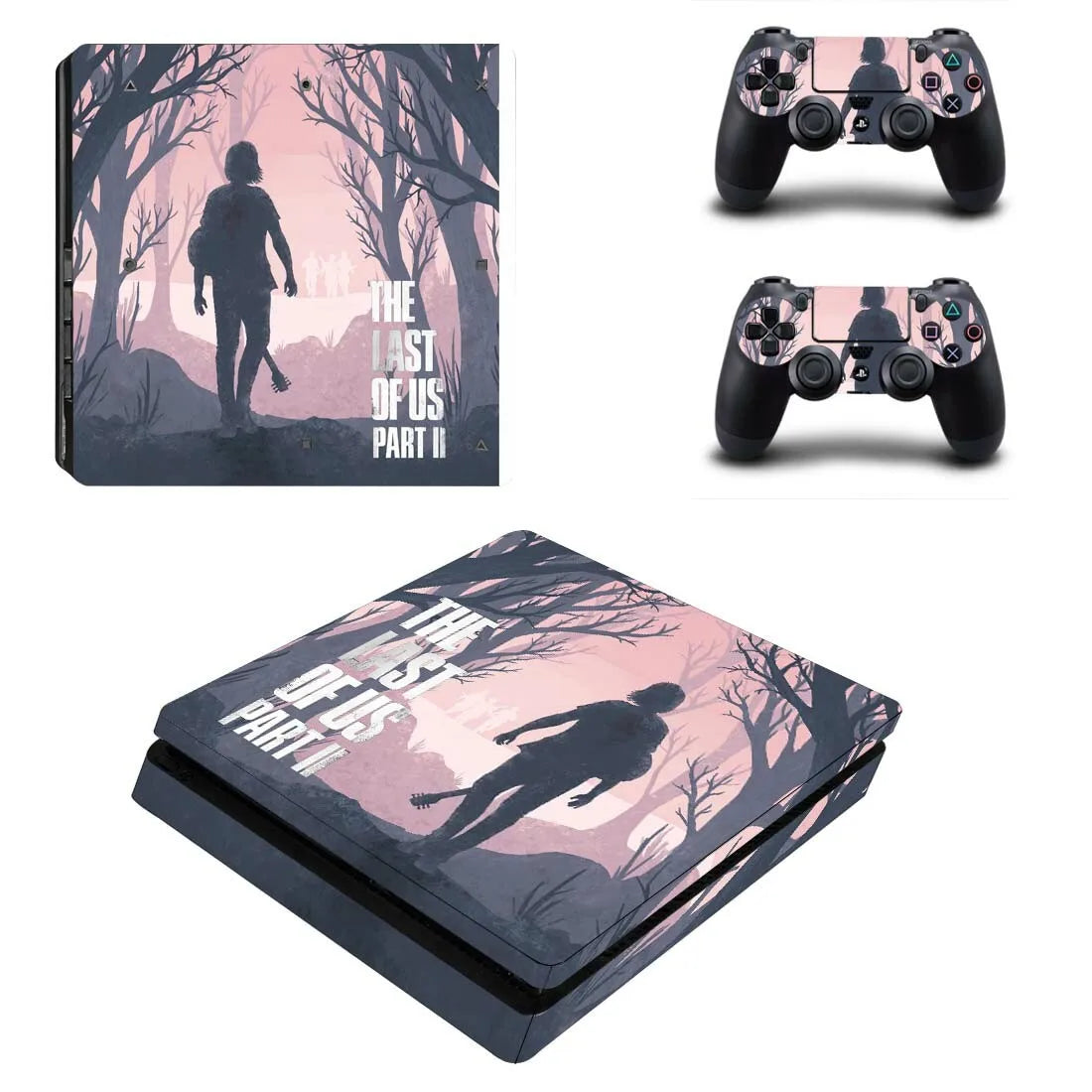 The Last of Us PS4 Skin Sticker for Console and Controllers - Skin 2 Available at 2Fast2See.co