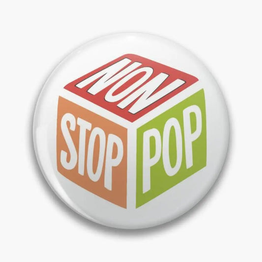 GTA V Radio - Non Stop Pop Pin Button Brooch