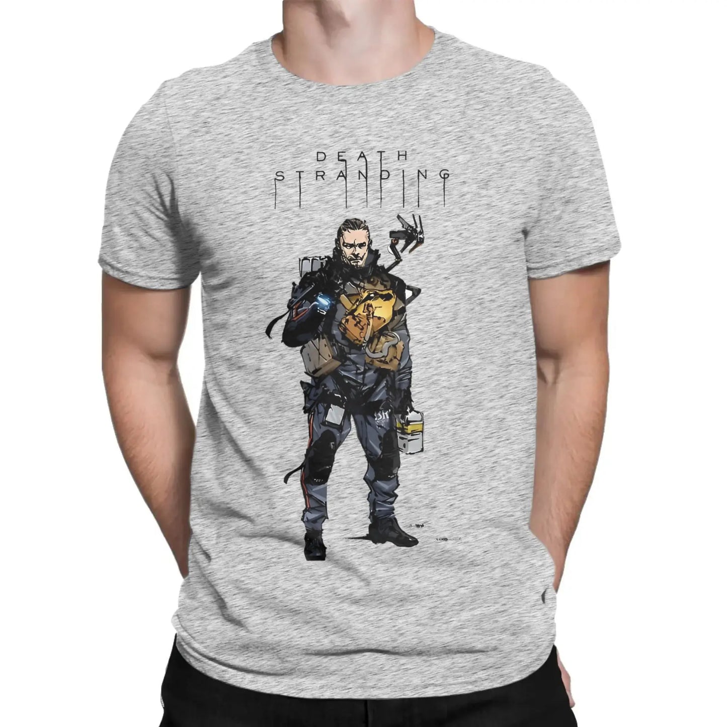 Death Stranding Game Tshirt Fanmade Cotton Tee