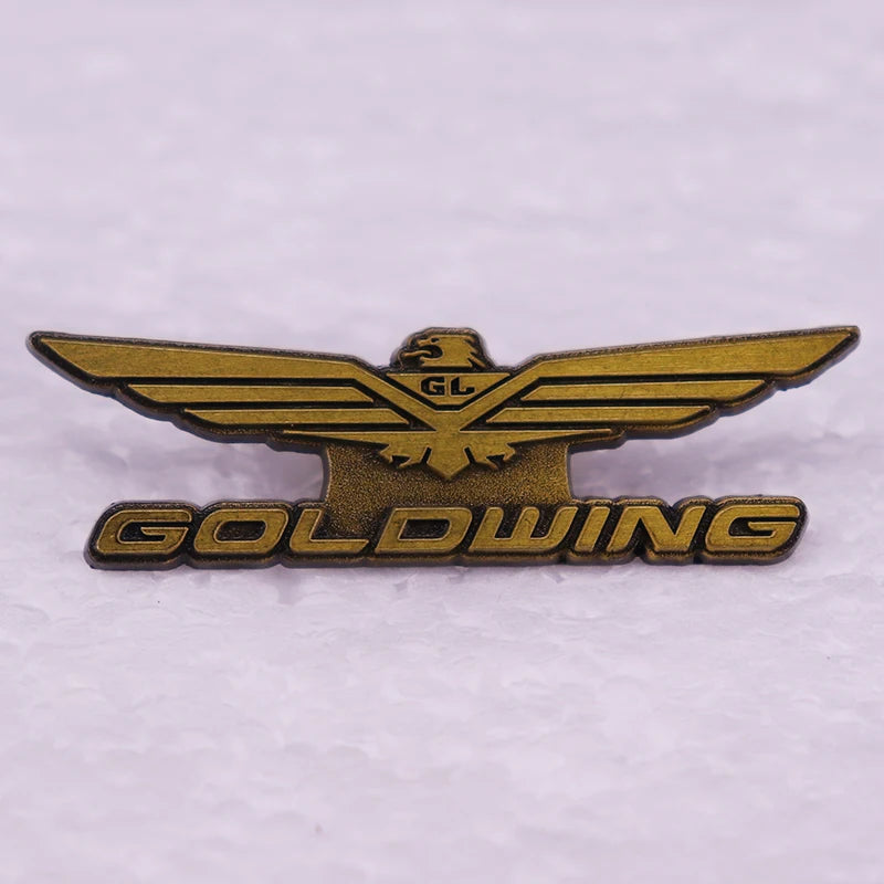 Japan Motorcycle Goldwing Eagle Logo Metal Pin