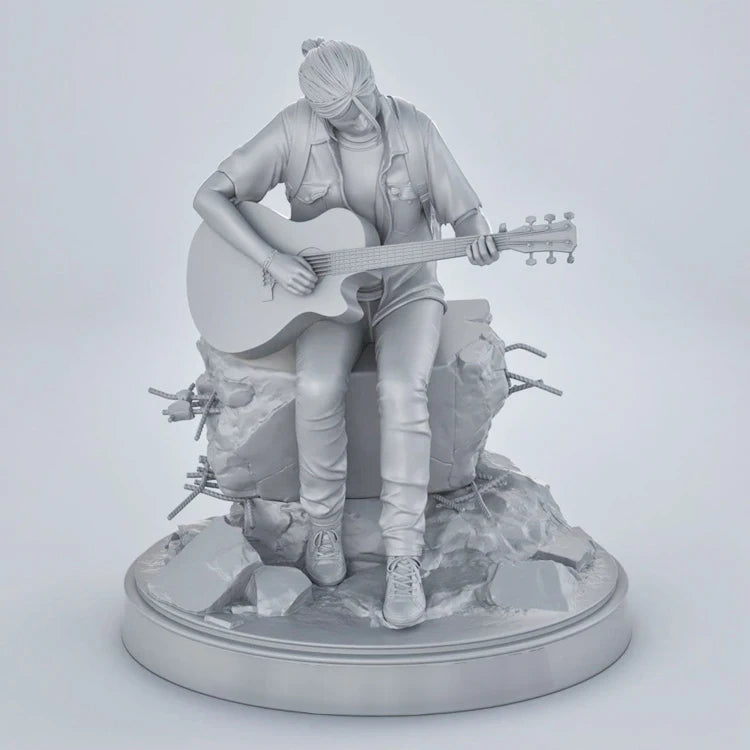 The Last of Us Ellie 3D Printed Figure (Not Painted) - Available at 2Fast2See.co