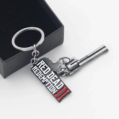 Red Dead Redemption 2 Revolver Metalic Keychain - Red Dead Redemption 2 Revolver Available at 2Fast2See.co