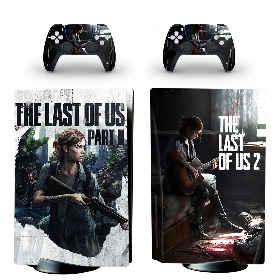 The Last of Us PS5 Skins for Console & Controllers - 4 / Disc Edition Available at 2Fast2See.co