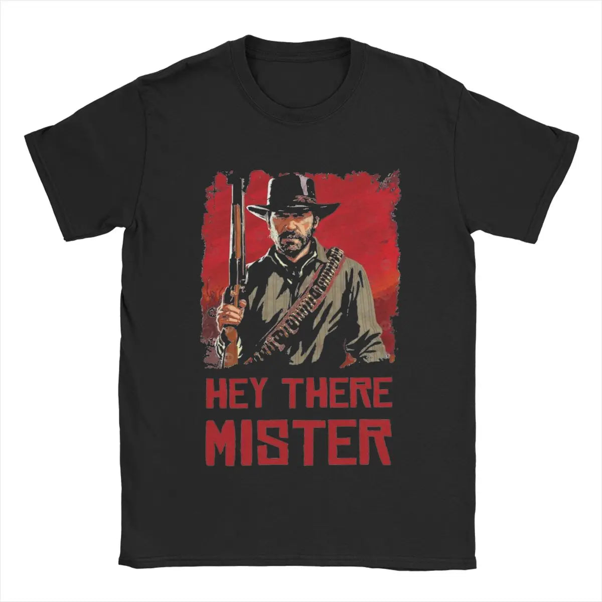 Red Dead Redemption Hey There Mister Cotton Tshirt