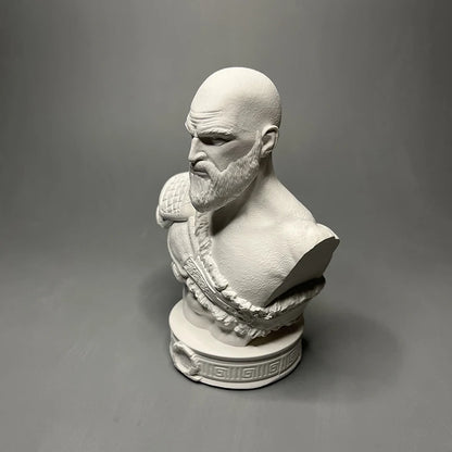 God of War Kratos Desktop Sculpture Model