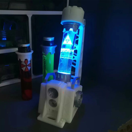 Resident Evil Game Working T Virus Umbrella Table Lamp Cosplay Collection Item