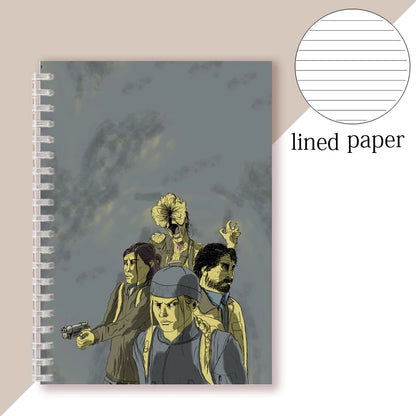 A5 Spiral The Last of Us Notebook Retro Journal Lined & Blank - Design 5 / A5 Available at 2Fast2See.co