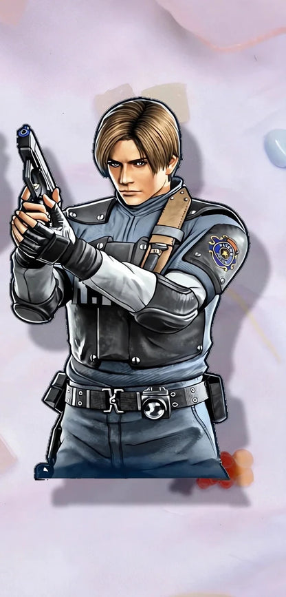 Resident Evil Leon Kennedy Inspired Brooches Enamel Pins