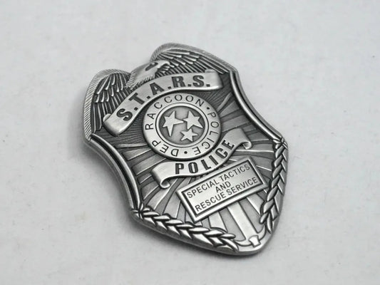 Resident Evil Leon Kennedy Raccoon City Badge STARS Police Cosplay Model