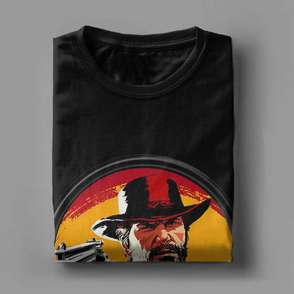 Red Dead Redemption Arthur Morgan Action Game 100% Cotton Tshirt