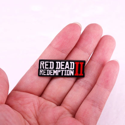 Red Dead Redemption Badge Metal Pin