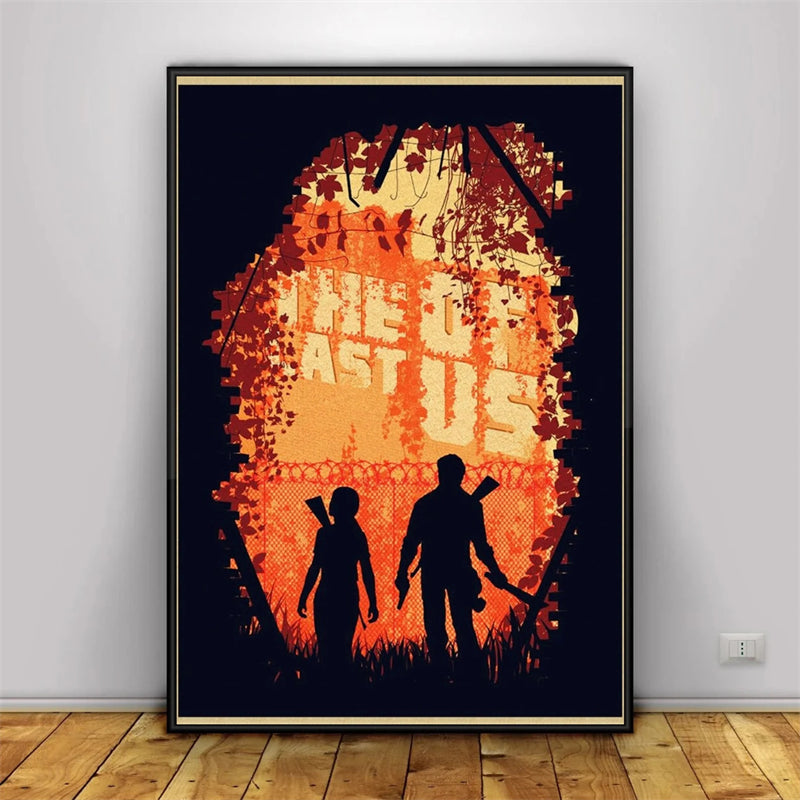 The Last Of Us Vintage Anime Posters - Option 6 / 21x30cm no frame Available at 2Fast2See.co