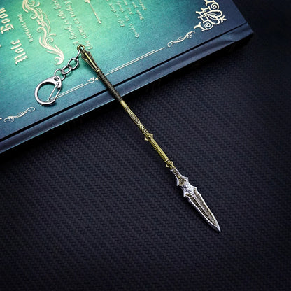 God of War 5 Ragnarok Draupnir Spear Keychain