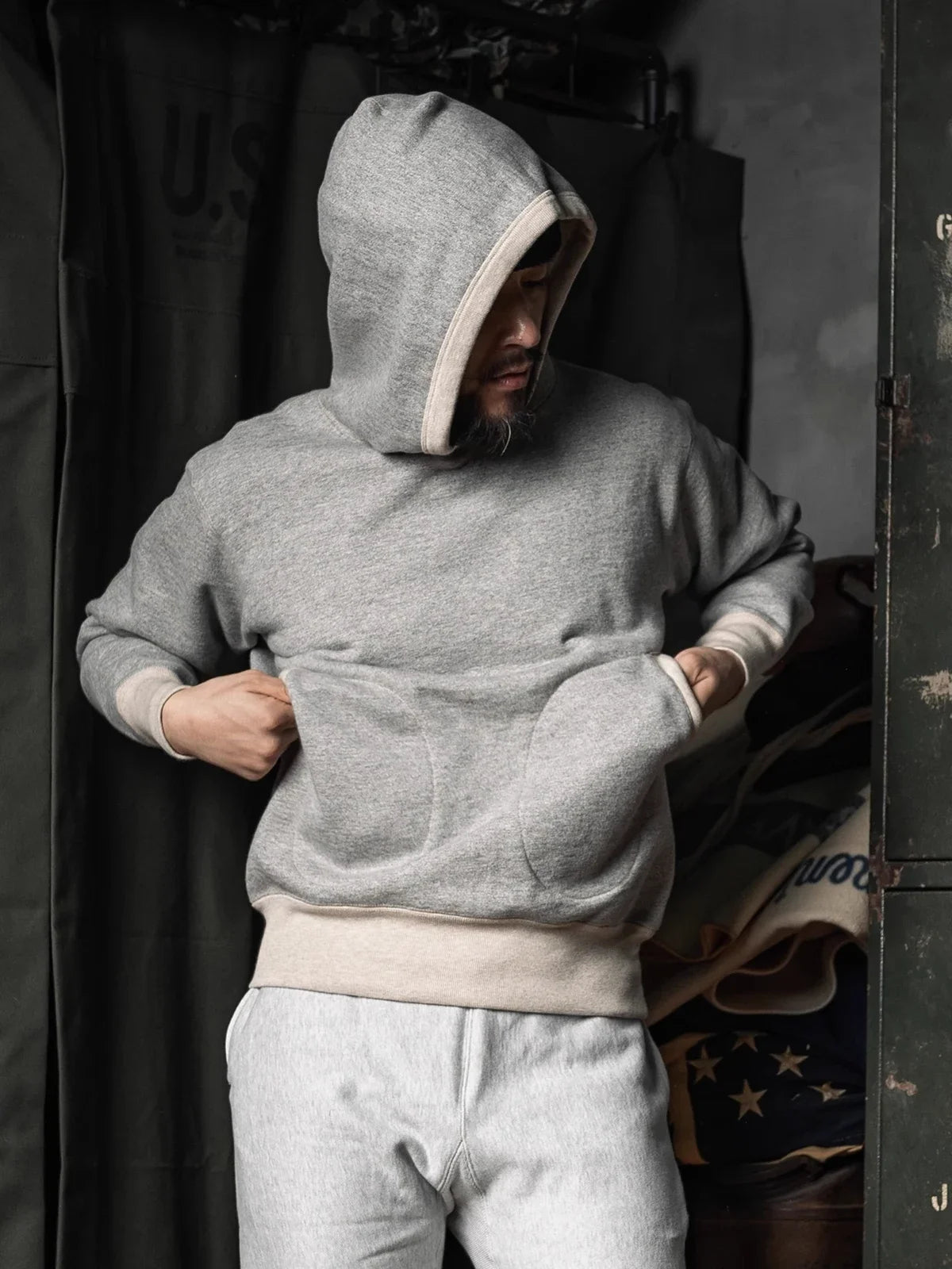 Rugged Hoodie Bronson 1930s Boxing Hooded Sweatshirt - Available at 2Fast2See.co