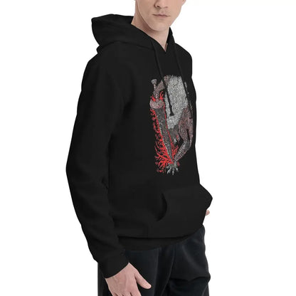 Elden Ring Video Game Maliketh the Black Blade Soft Hoodie