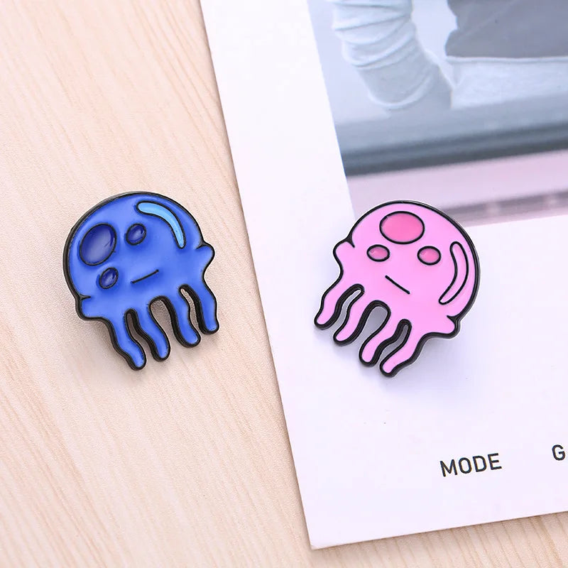 SpongeBob Jellyfish Enamel Pin - Available at 2Fast2See.co