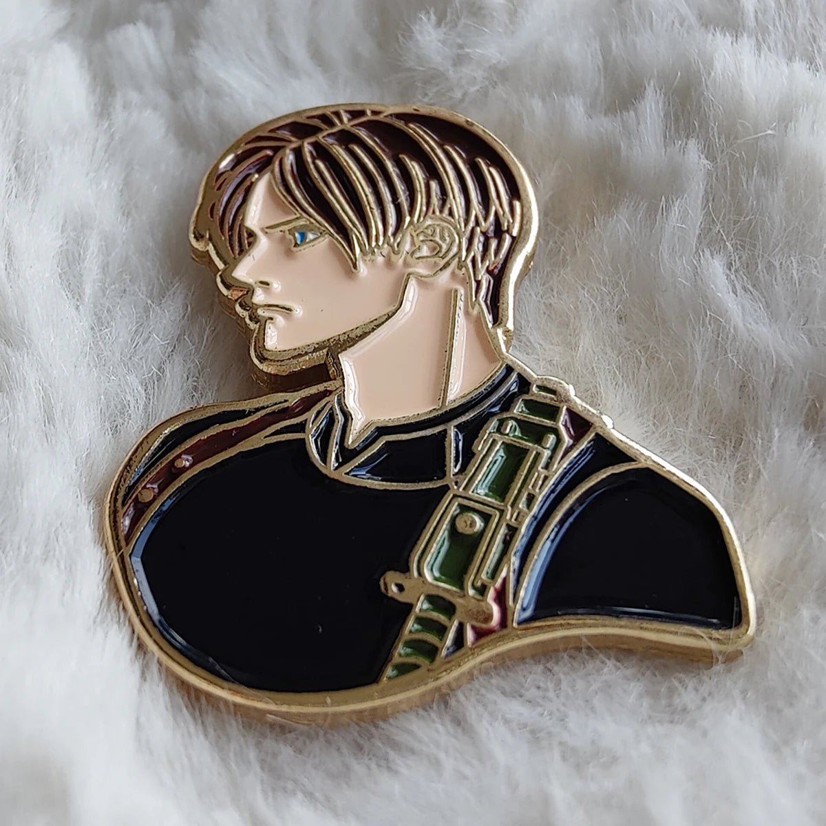 Leon Kennedy Enamel Pin