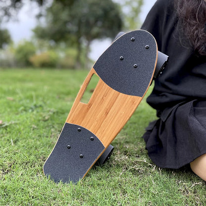 Bamboo Mini Professional Skateboard - 3 Types - 45cm Type 3 Available at 2Fast2See.co