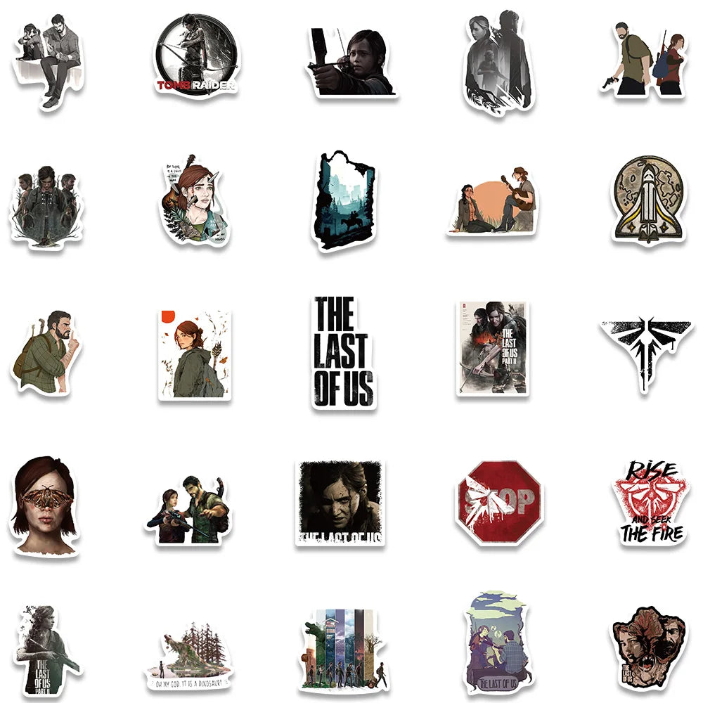 The Last of Us Premium Stickers Set - Available at 2Fast2See.co