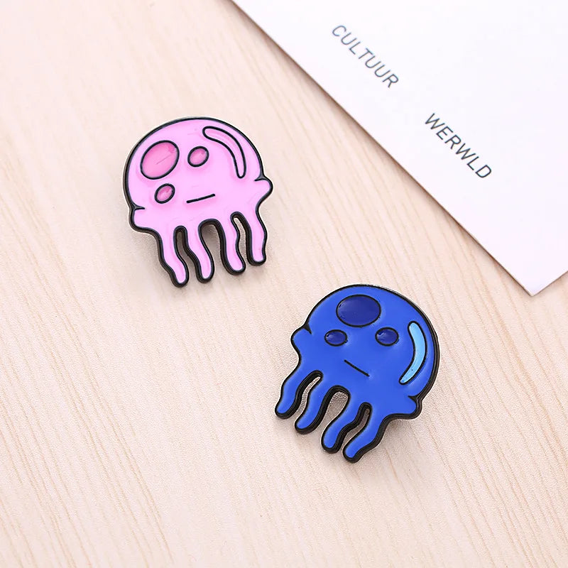 SpongeBob Jellyfish Enamel Pin - Available at 2Fast2See.co