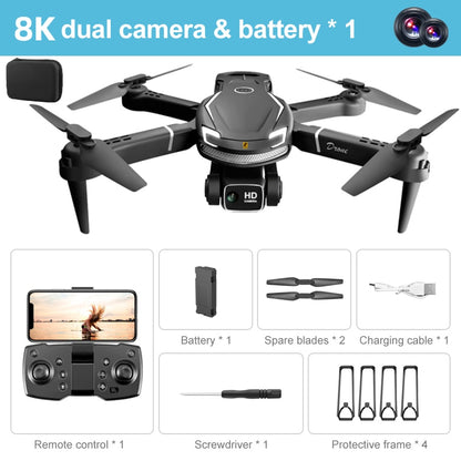 Xiaomi V88 StarGazer Drone - Dual-Camera 8K - Black with 1 Battery Available at 2Fast2See.co