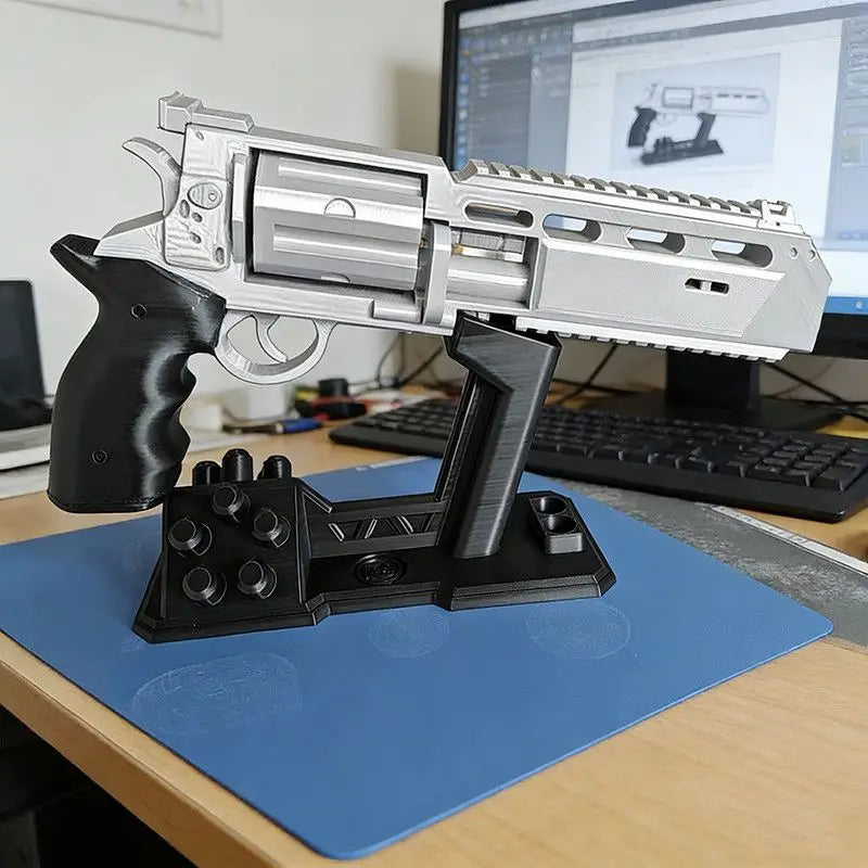 Resident Evil 9 Leon Scott Kennedy Hand Cannon Gun Collectible