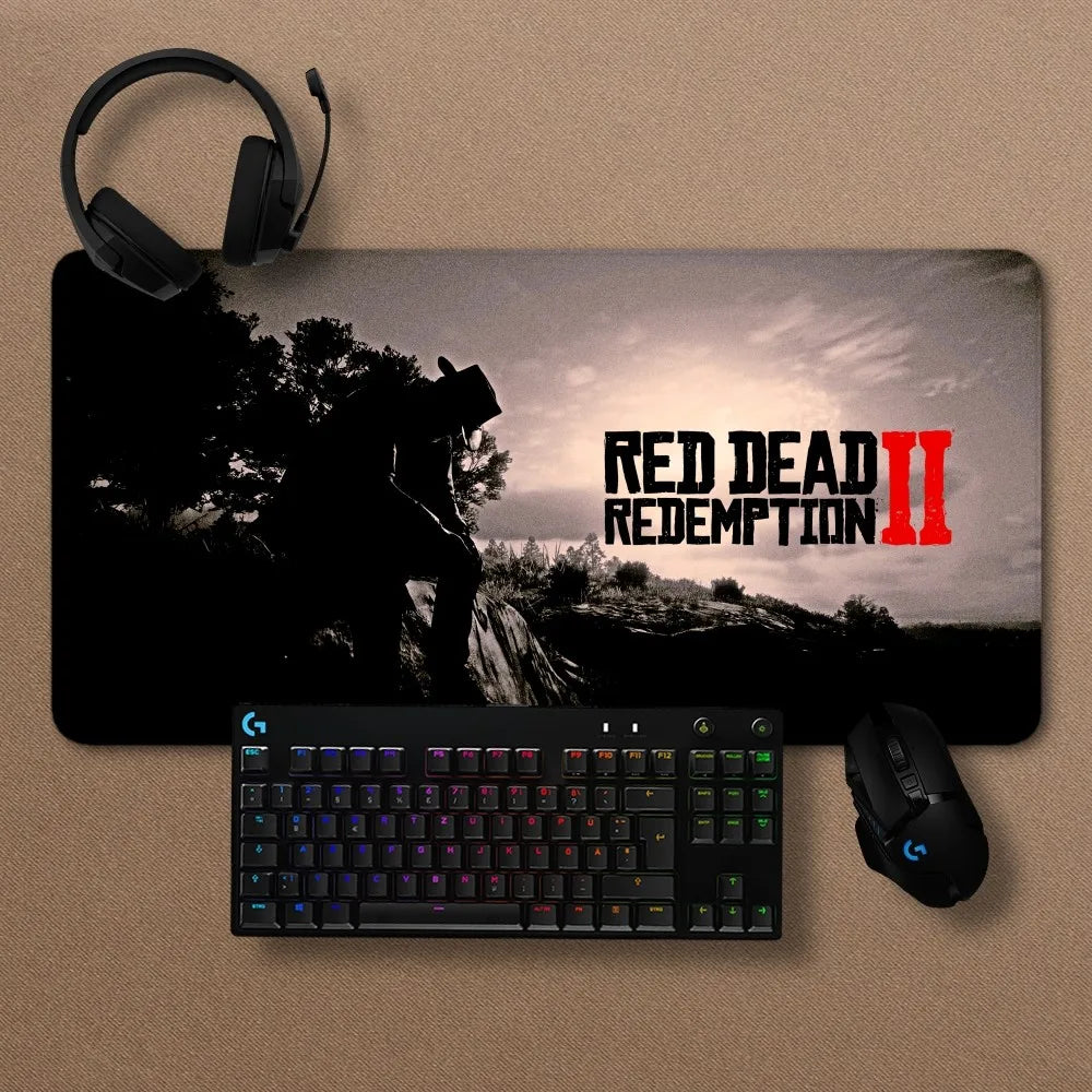 Red Dead Redemption 2 Premium Handmade Mousepads - Option 7 / 200x250x2mm Available at 2Fast2See.co