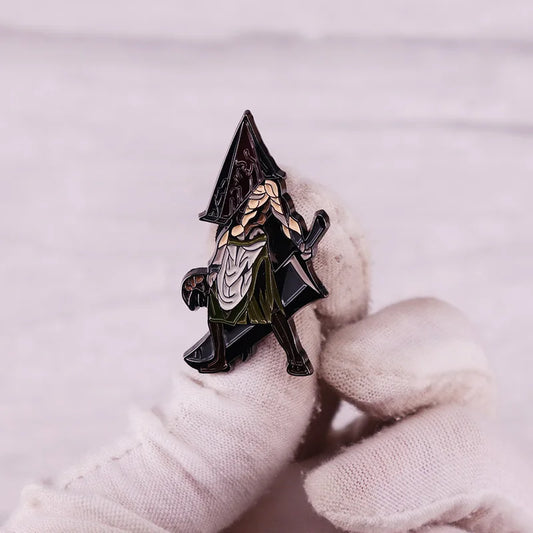 Silent Hillll Pyramid Head Enamel Pin Horror Video Game