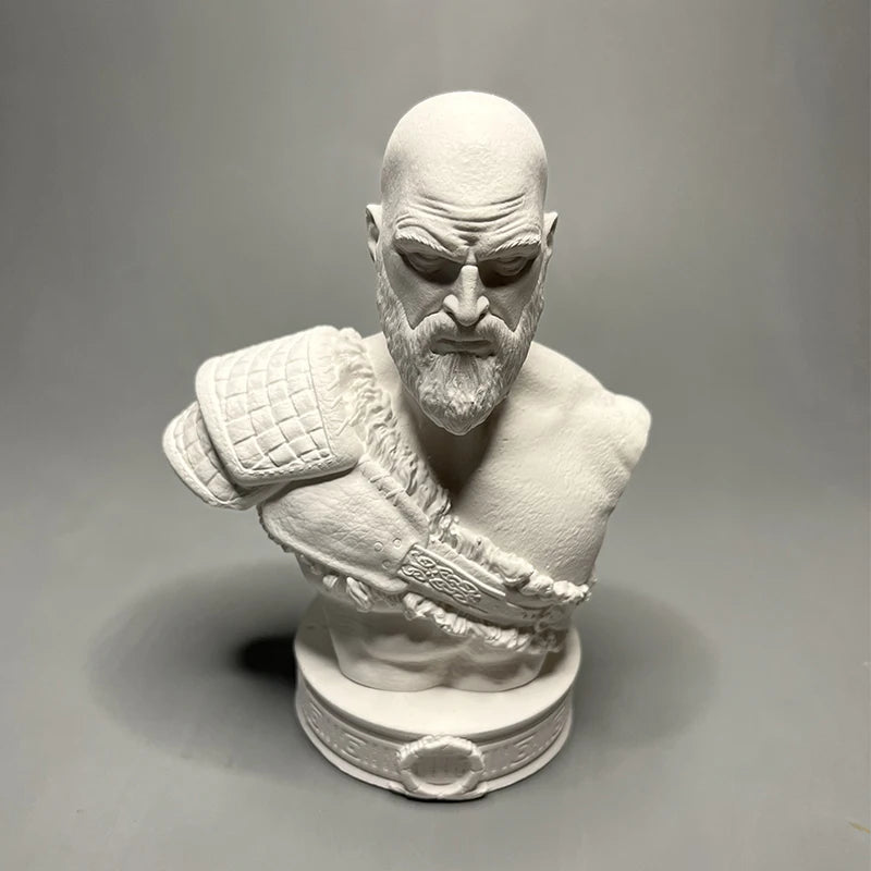 God of War Kratos Desktop Sculpture Model